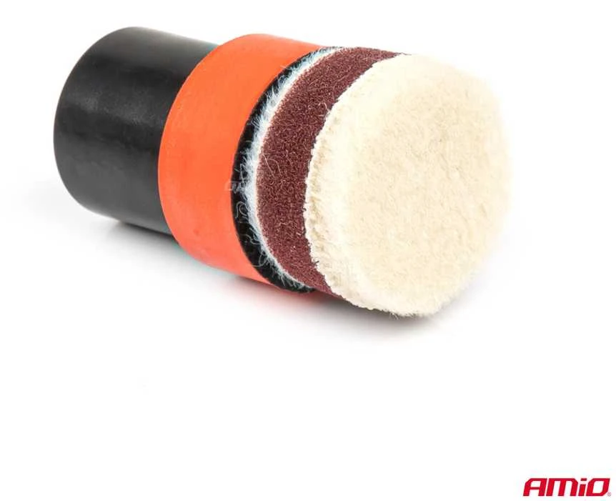 Automobilio poliravimo rinkinys, 30 mm AMIO-03701