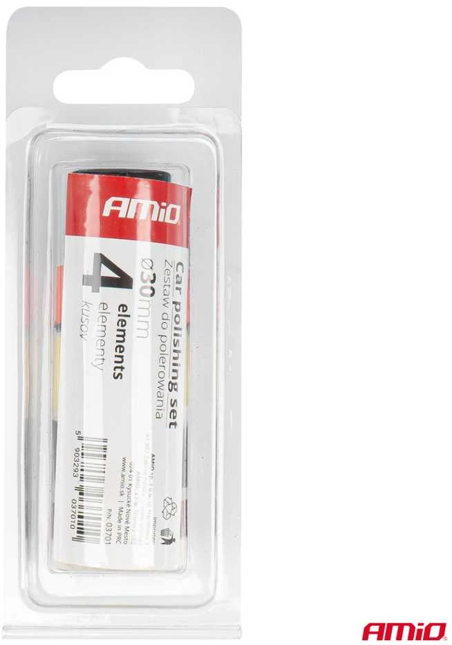 Automobilio poliravimo rinkinys, 30 mm AMIO-03701