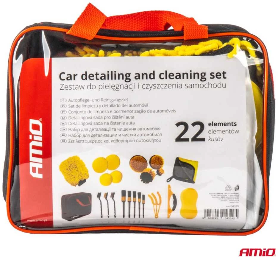 Automobilio priežiūros rinkinys AMIO-04329