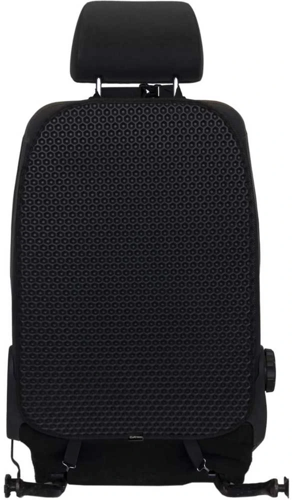 Automobilio sėdynės atlošo apsauga nuo vaikų EVAtech 68x46 cm - juoda / juodi kraštai