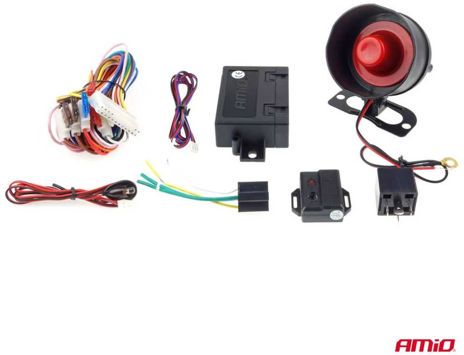 Automobilio signalizacija CA14 su nuotolinio valdymo pulteliu, AMIO-01678