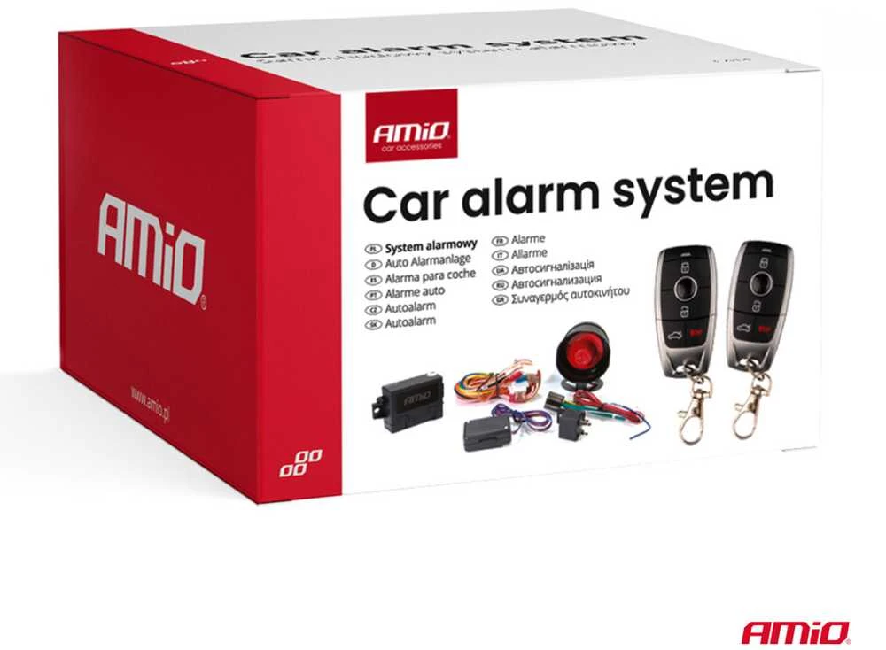 Automobilio signalizacija CA14 su nuotolinio valdymo pulteliu, AMIO-01678