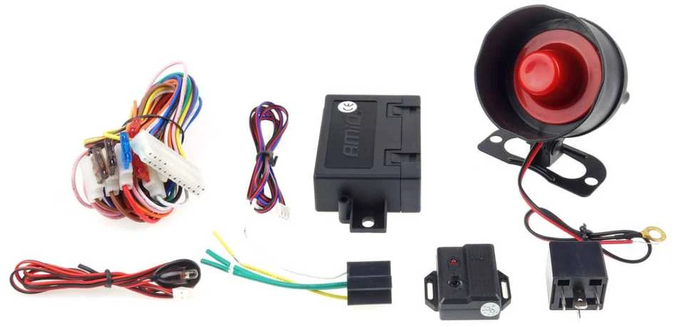 Automobilio signalizacija CA14 su nuotolinio valdymo pulteliu, AMIO-01678