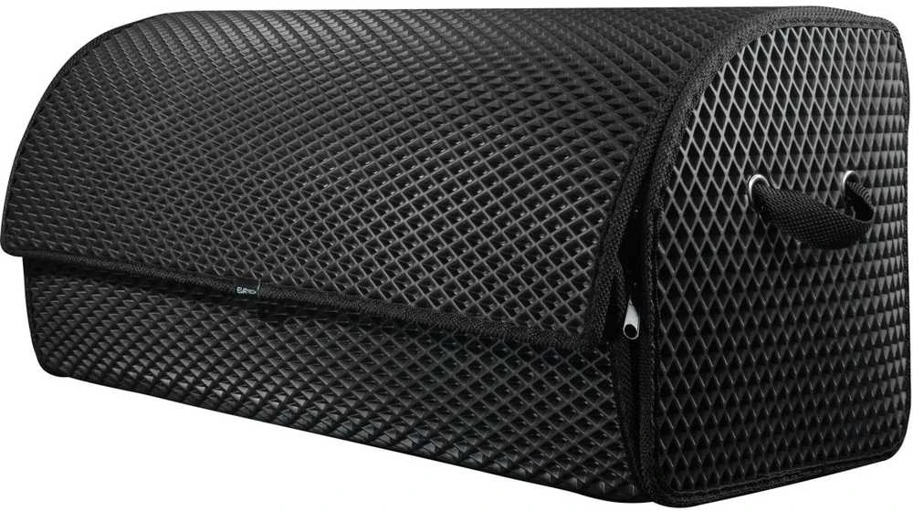 Bagažinės daiktadėžė EVAtech PRO L 32x75x30 cm - juoda / juodi kraštai