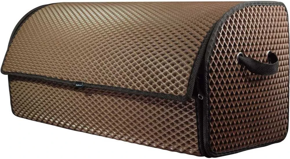 Bagažinės daiktadėžė EVAtech PRO L 32x75x30 cm - ruda / juodi kraštai