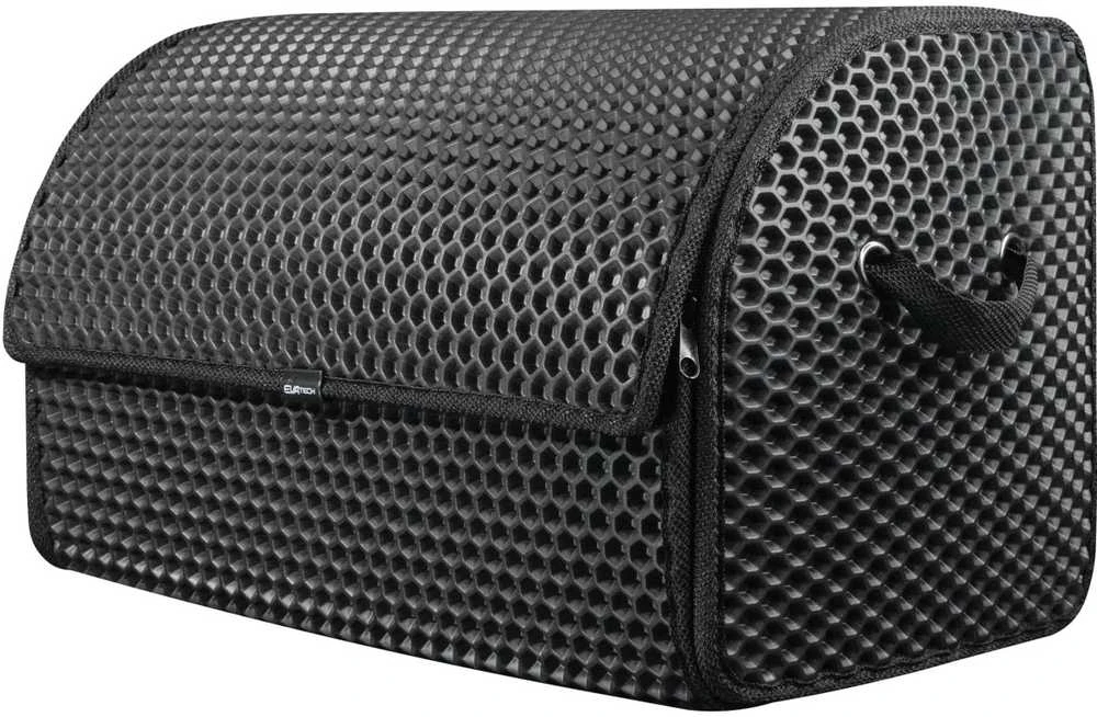 Bagažinės daiktadėžė EVAtech PRO M 32x50x30 cm - juoda / juodi kraštai