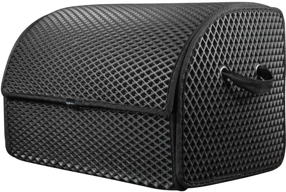 Bagažinės daiktadėžė EVAtech PRO M 32x50x30 cm - juoda / juodi kraštai
