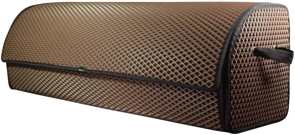 Bagažinės daiktadėžė EVAtech PRO XL 32x100x30 cm - ruda / juodi kraštai