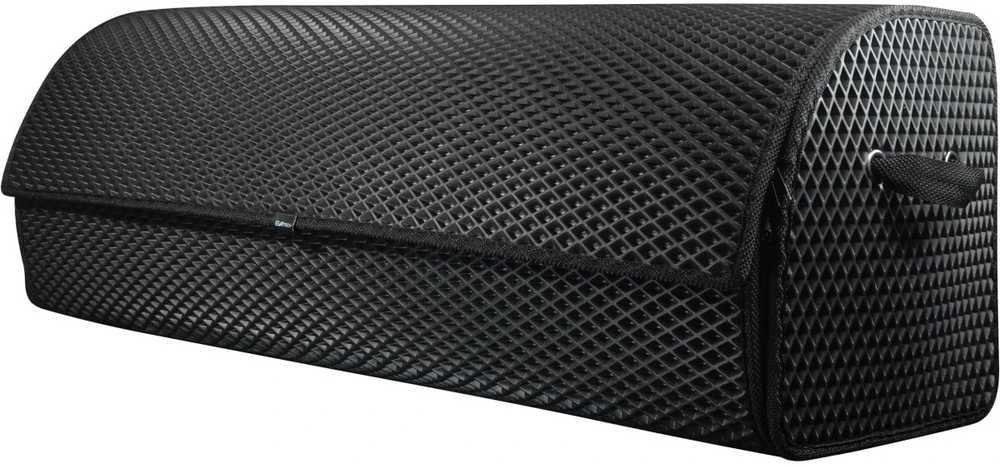 Bagažinės daiktadėžė EVAtech PRO XL 32x100x30 cm - juoda / juodi kraštai
