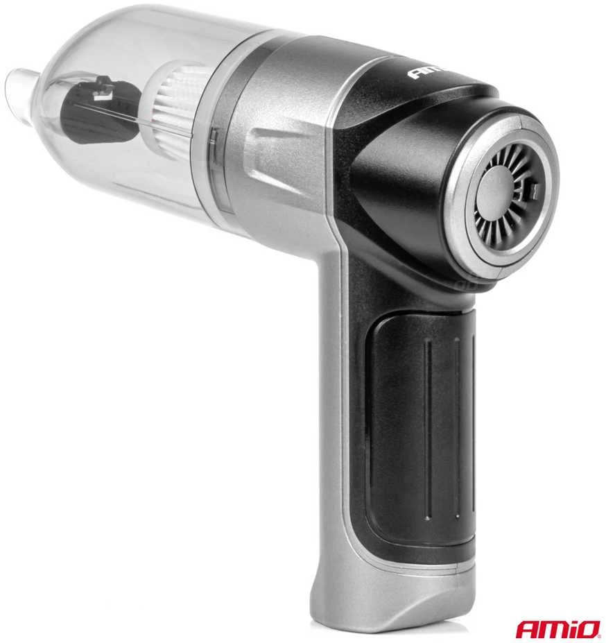 Belaidis automobilinis dulkių siurblys 40 W, 4000 mAh, su HEPA filtru, 4,5 kPa AMiO-03692