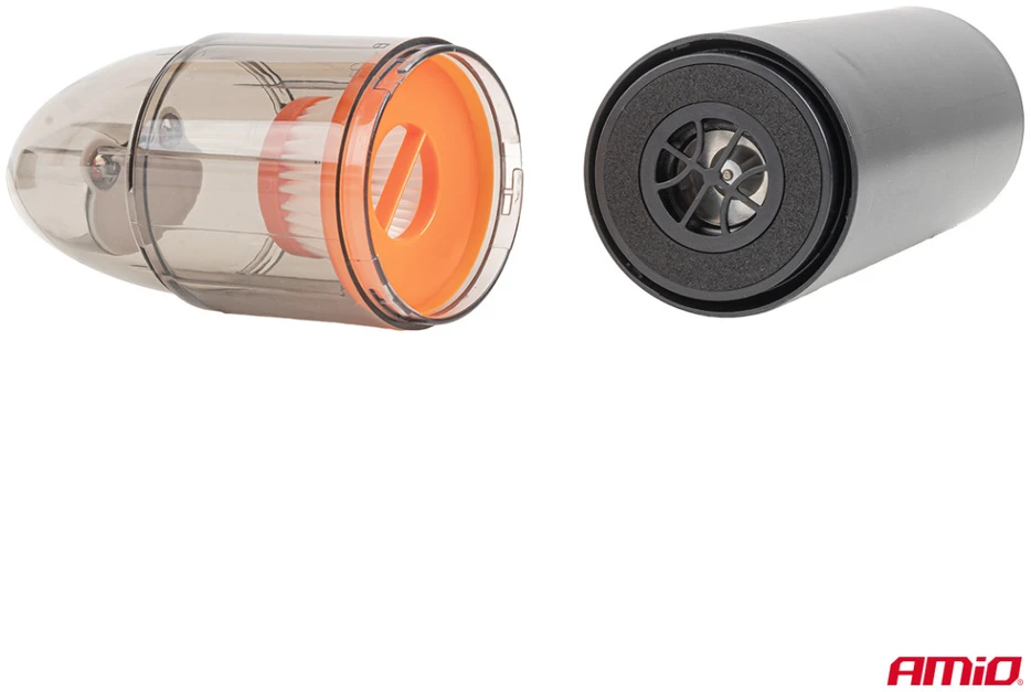 Belaidis automobilinis dulkių siurblys 6 kPa, 50W, 150 ml AMIO-04888