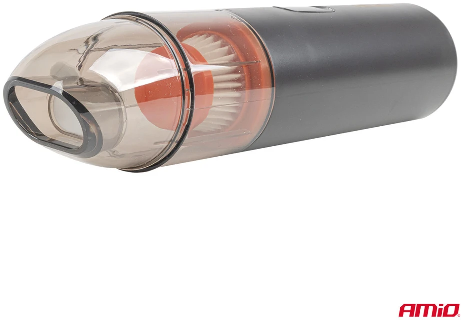 Belaidis automobilinis dulkių siurblys 6 kPa, 50W, 150 ml AMIO-04888