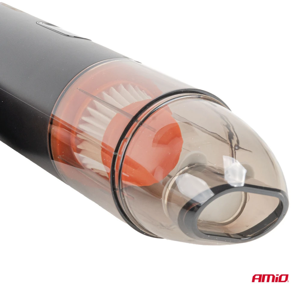 Belaidis automobilinis dulkių siurblys 6 kPa, 50W, 150 ml AMIO-04888