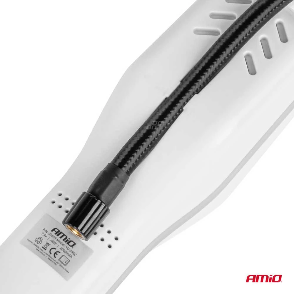 Belaidis automobilinis kompresorius 40W su powerbank AMIO-03689