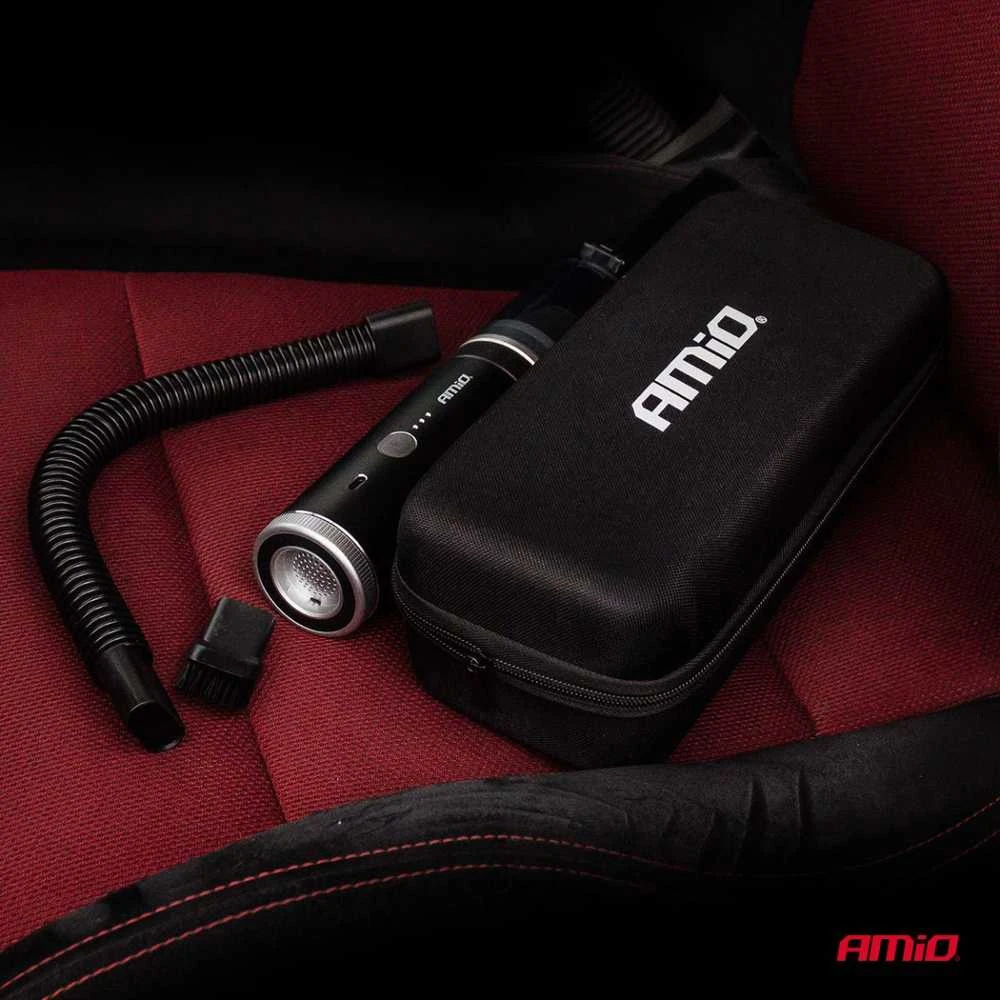 Dulkių siurblys Belaidis automobilinis siurblys su pompos funkcija 100W 20 kPa USB-C AMIO-04785