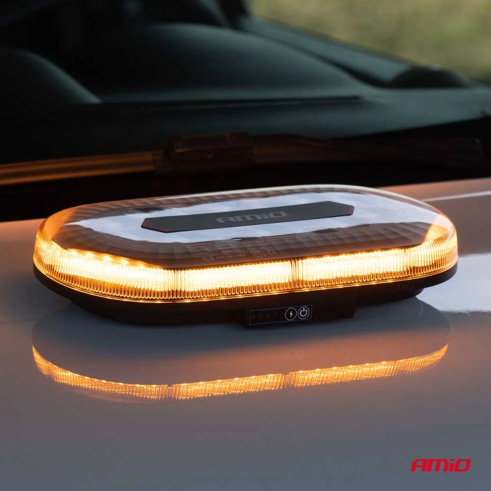Belaidis LED šviestuvas su pulteliu R65 R10 26W 12/24V AMIO-04369