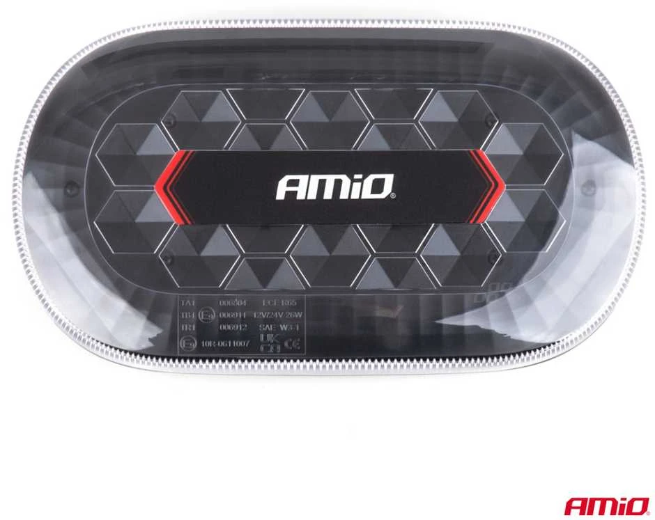 Belaidis LED šviestuvas su pulteliu R65 R10 26W 12/24V AMIO-04369