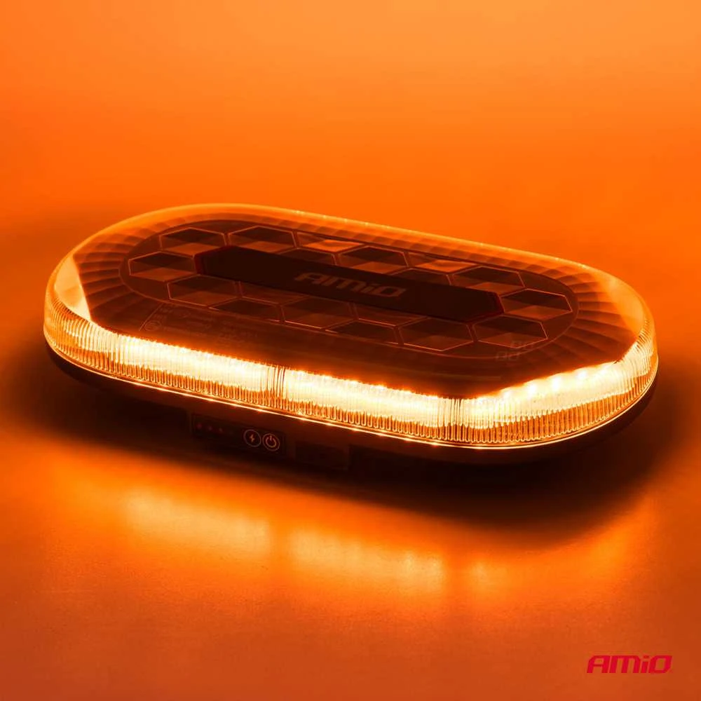 Belaidis LED šviestuvas su pulteliu R65 R10 26W 12/24V AMIO-04369