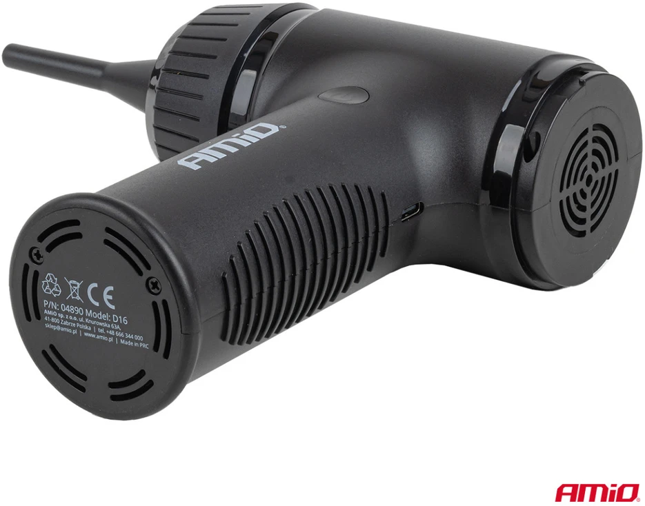 Dulkių siurblys Belaidis oro pūstuvas su vakuuminio siurblio funkcija, 50W AMIO-04890