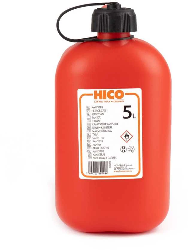 Borg Hico PLASTIKAS BENZINUI 5L