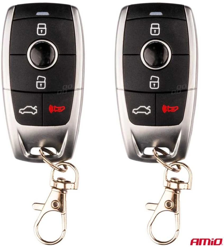 Centrinio užrakto valdymo komplektas su nuotoliniais pulteliais KE14 (Keyless Entry) AMIO-01679