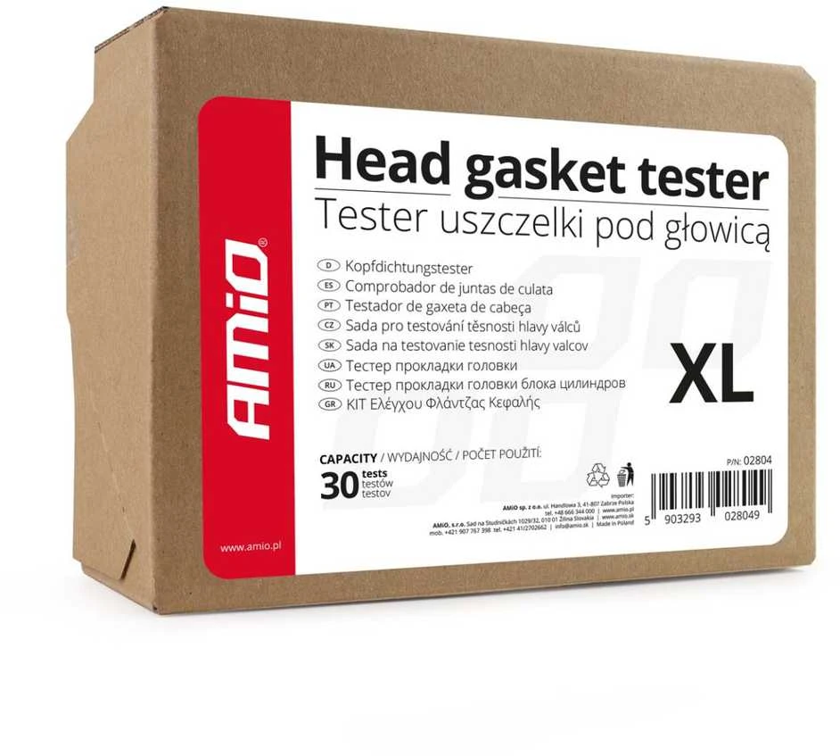 Cilindrų galvutės tarpinės testeris XL 60 ml AMIO-02804