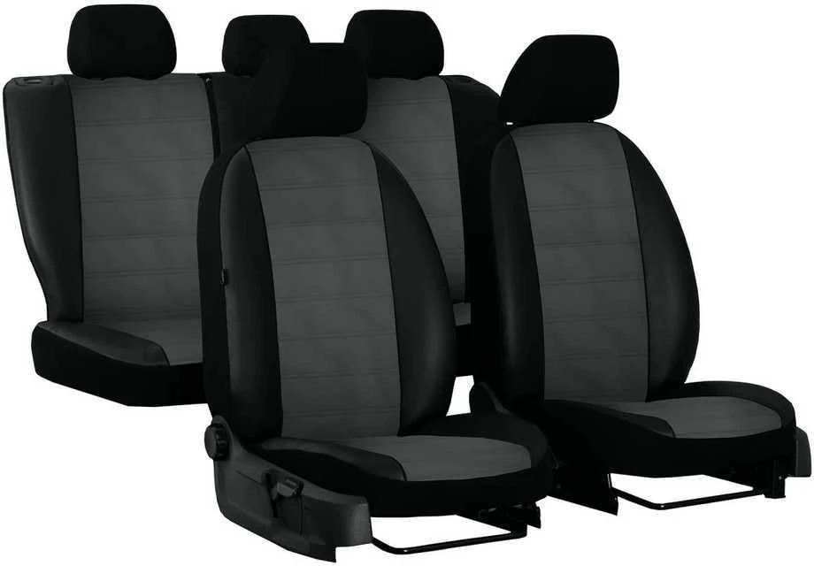 COMFORT sėdynių užvalkalai (eko oda) Mitsubishi Grandis 2003-2011m. (priekinės sėdynės) 1+1