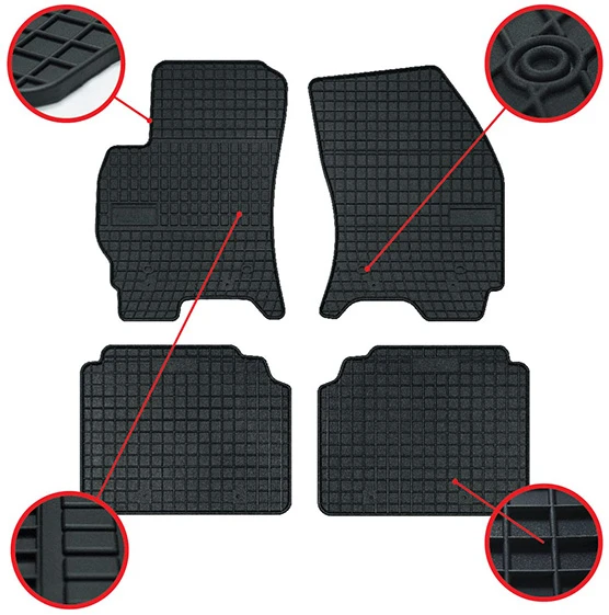 Frogum Guminiai kilimėliai Citroen Berlingo 1999-2010m. aprašymas - Prekės nuotrauka