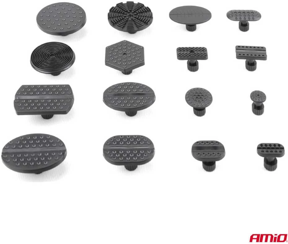 Didelis PDR kėbulo įlenkimų remonto rinkinys su krepšiu, AMIO-04600