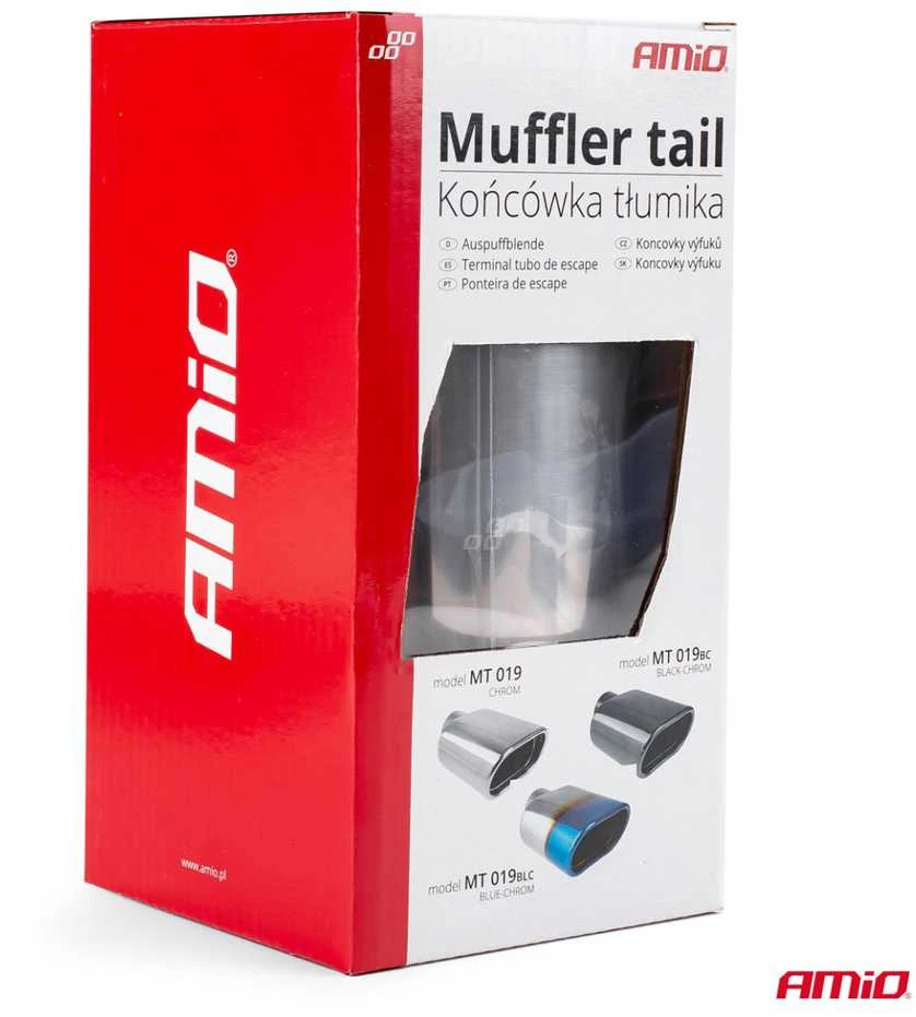 Duslintuvo antgalis 40–58 mm, nerūdijančio plieno, chromuotas, AMIO-02352