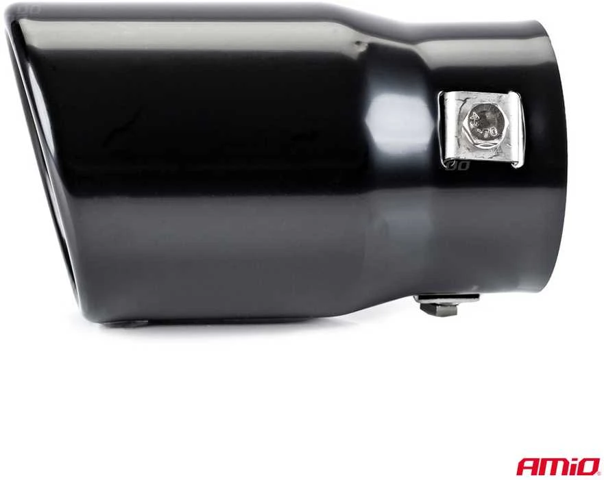 Duslintuvo antgalis 43-62 mm, nerūdijančio plieno, juodas, AMIO-01317