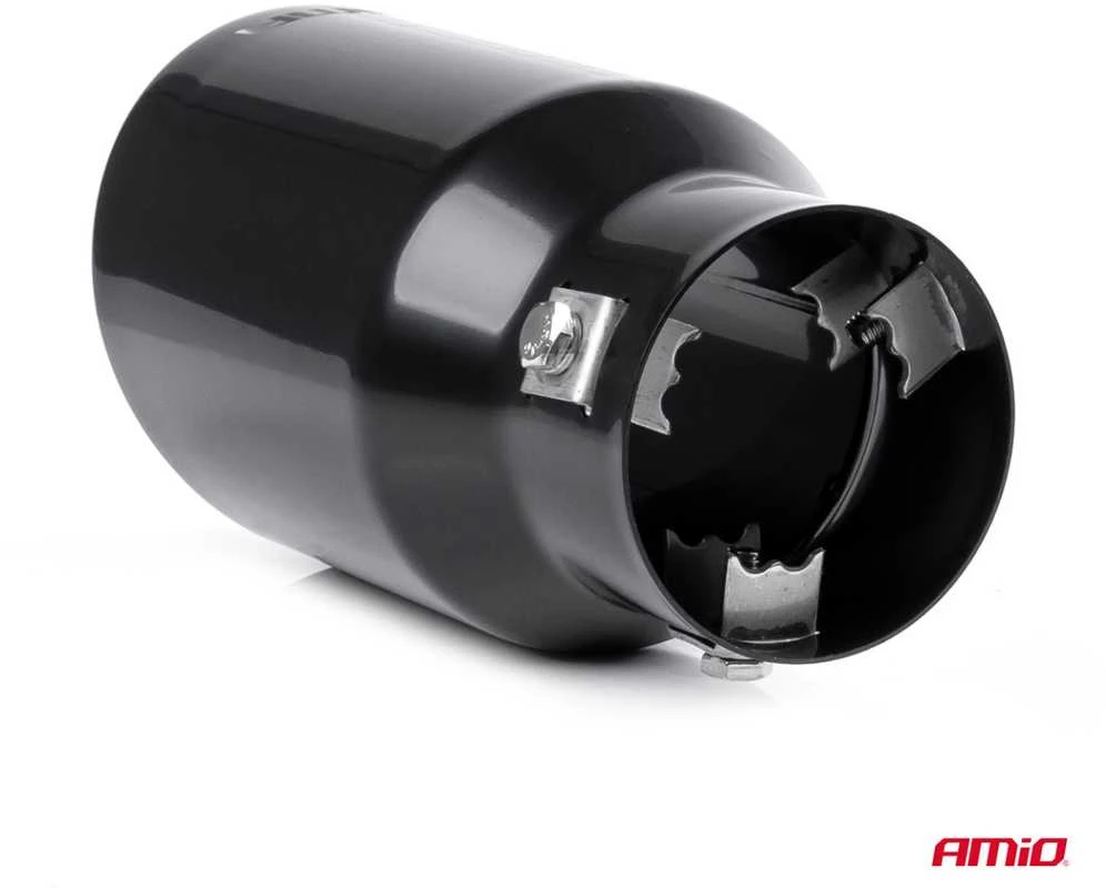 Duslintuvo antgalis 43-62 mm, nerūdijančio plieno, juodas, AMiO-03169