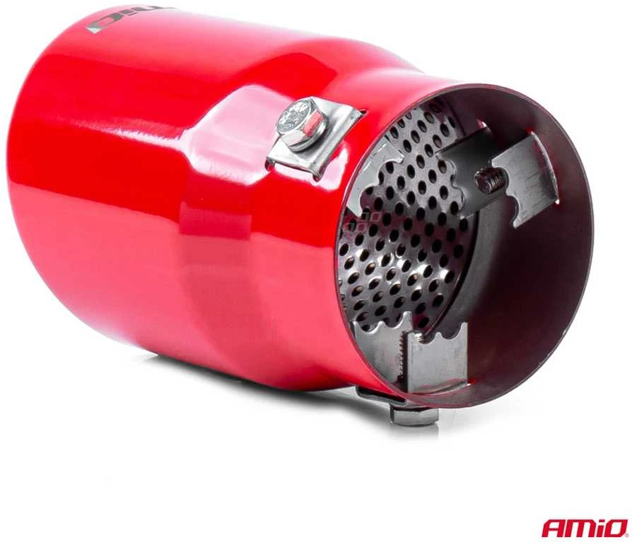 Duslintuvo antgalis 43-62 mm, nerūdijančio plieno, raudonas AMiO-03168