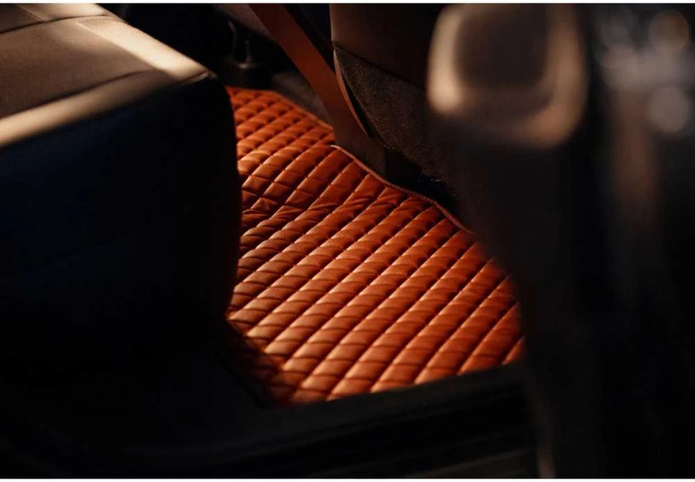 Eko odos kilimėliai QuiltyMats ACURA RSX 2001-2006m. (Ruda / rudos siūlės)