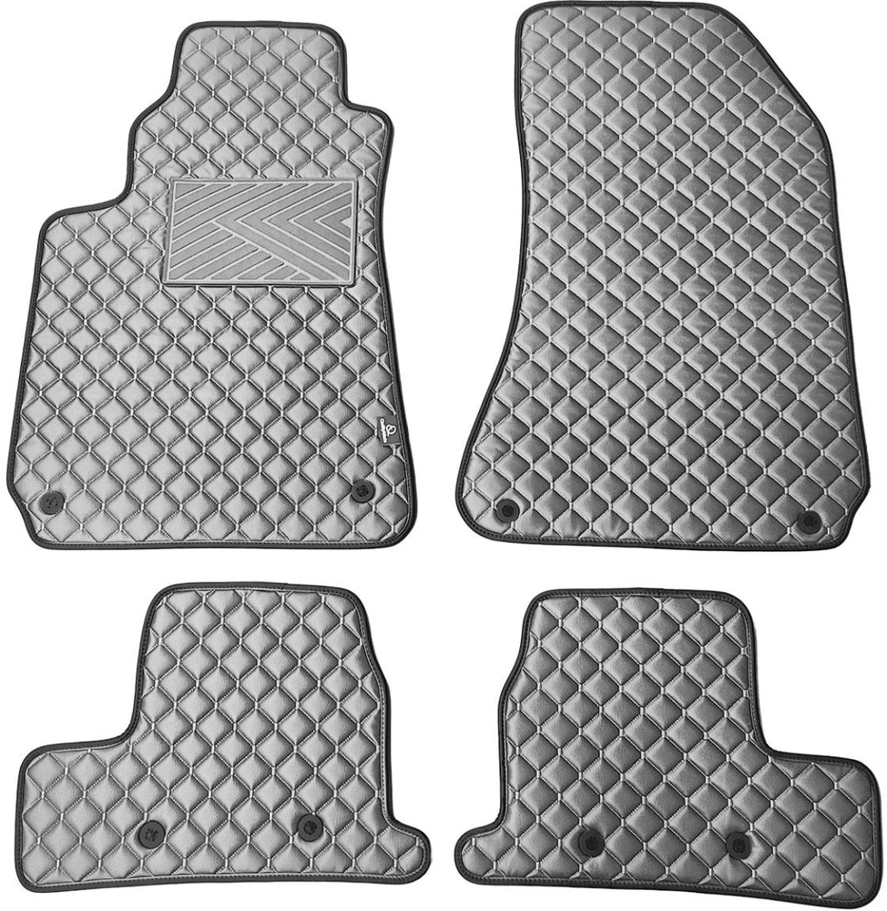 Eko odos kilimėliai QuiltyMats ALFA Romeo BRERA 2005-2010m. (Pilka / pilkos siūlės)