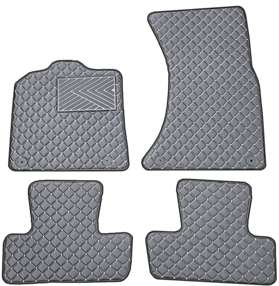 Eko odos kilimėliai QuiltyMats AUDI Q5 2008-2016m. (Pilka / pilkos siūlės)
