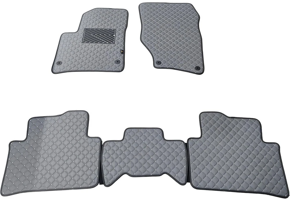 Eko odos kilimėliai QuiltyMats AUDI Q7 2005-2015m. (Pilka / pilkos siūlės)