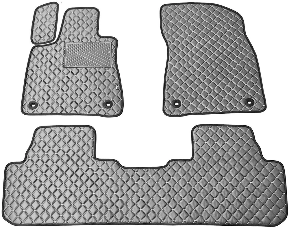 Eko odos kilimėliai QuiltyMats LEXUS RX 2015-2022m. (Pilka / pilkos siūlės)