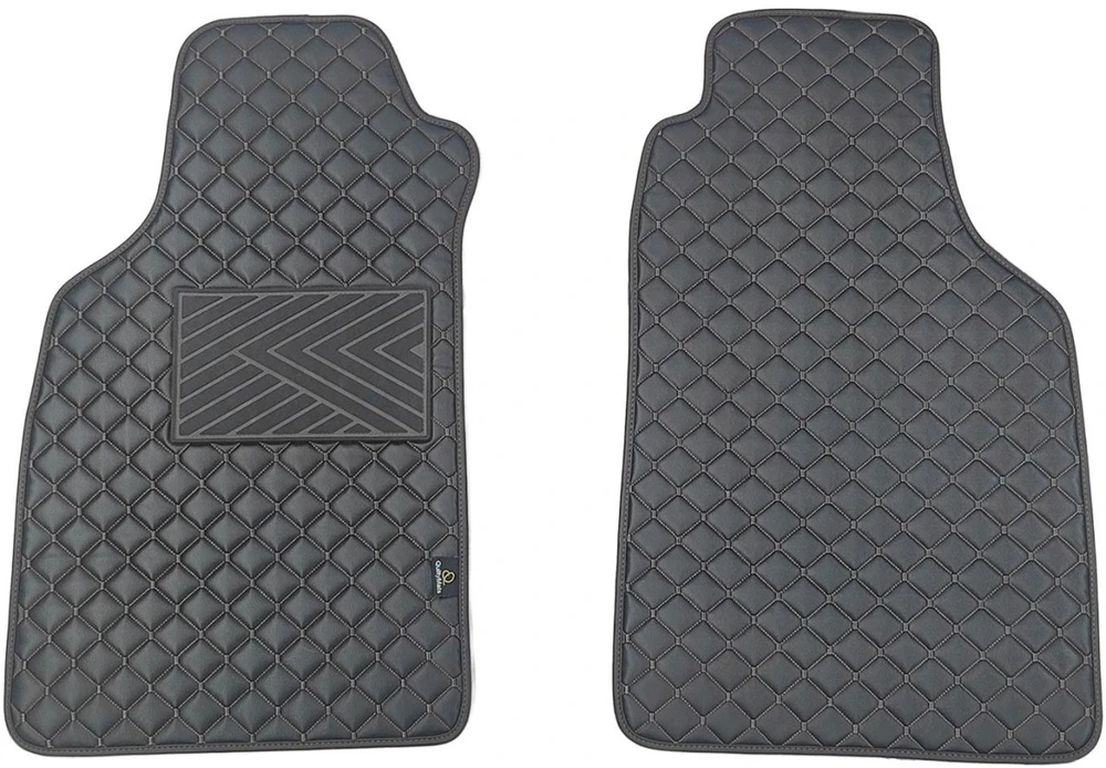 Eko odos kilimėliai QuiltyMats LIGIER JS50 nuo 2012m. (Juoda / juodos siūlės)
