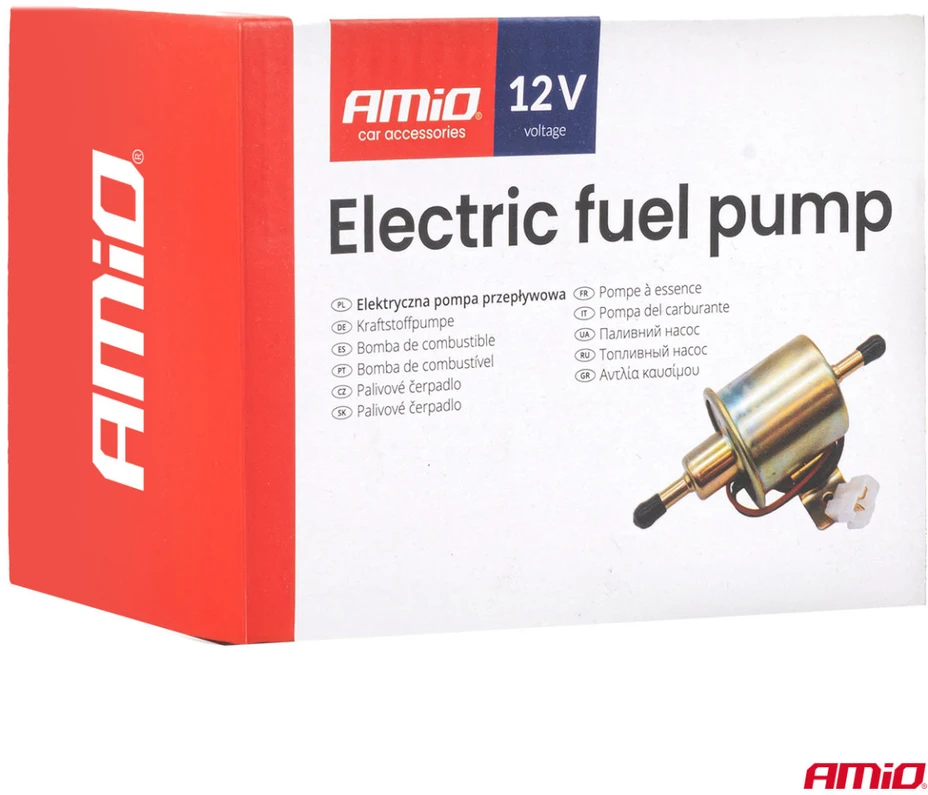 Elektrinis kuro siurblys 8 mm 12v amio-04924