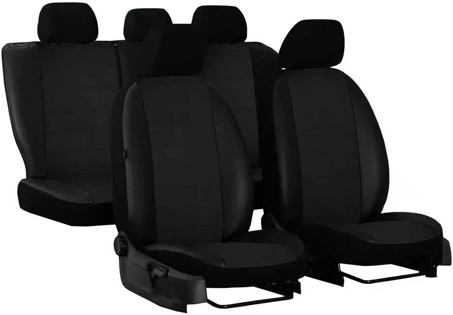 ES COMFORT sėdynių užvalkalai (eko oda) Nissan Qashqai I +2 2009-2013m. (7 vietų)