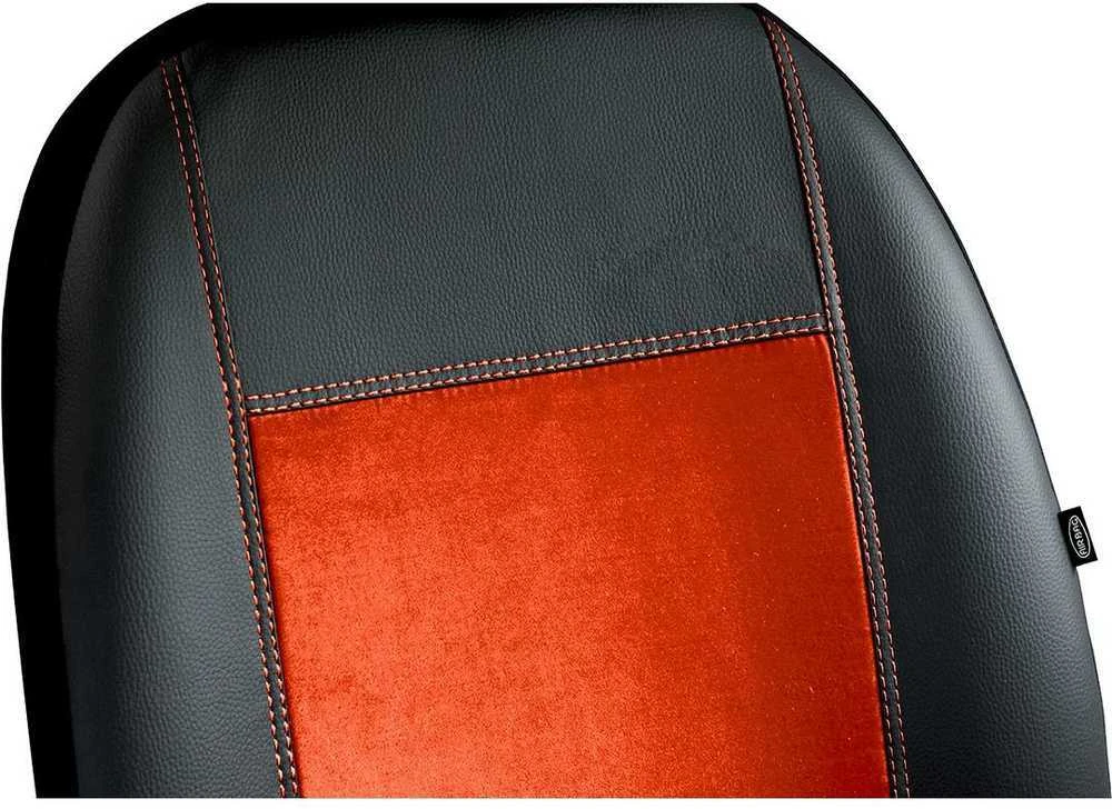 ES EXCLUSIVE sėdynių užvalkalai (eko oda, alcantara) Ford Transit Custom VII 2013-2023m. (3 vietų) 2+1