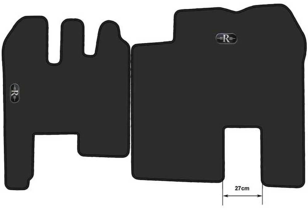 ES Kilimėliai COMFORT Renault MAGNUM automatic NS sp-27cm / nuo 1996m.- (2vnt.)