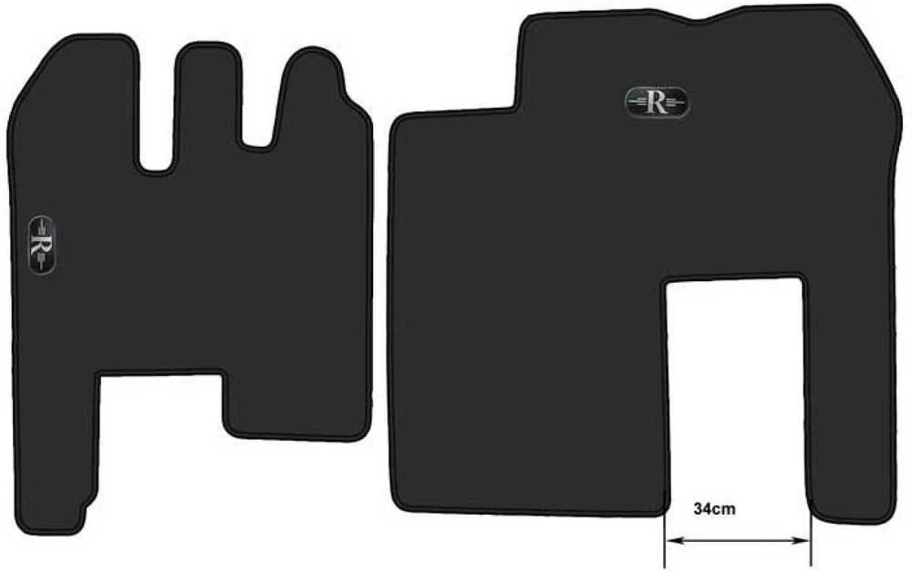 ES Kilimėliai COMFORT Renault MAGNUM automatic NS sp-34cm / nuo 1996m.- (2vnt.)