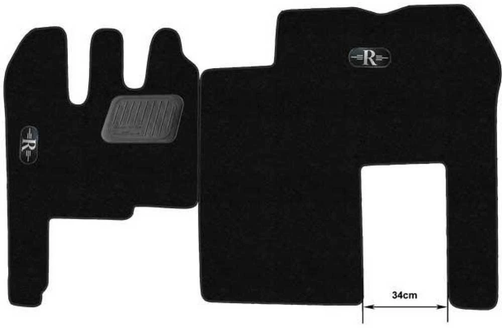 ES Kilimėliai COMFORT Renault MAGNUM manual NS sp-34cm / nuo 1996m.- (2vnt.)