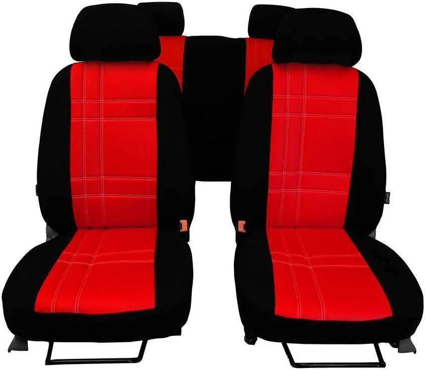 ES S-TYPE sėdynių užvalkalai (eko oda) Opel Vivaro I 2001-2014m. (2 vietų)