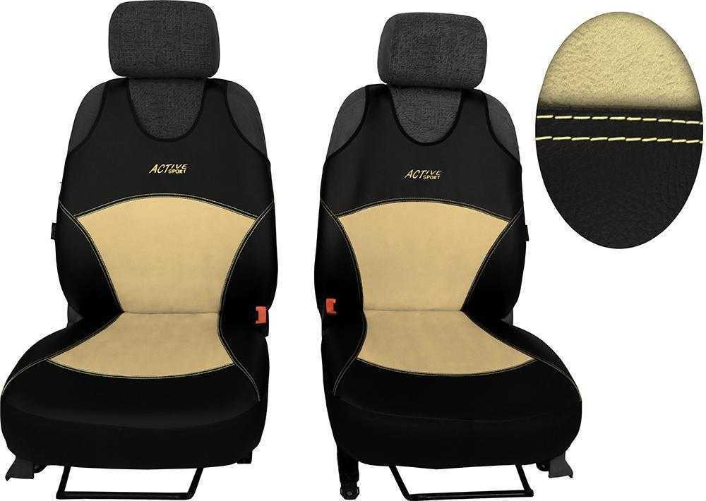 ES Universalūs ACTIV SPORT alkantara sėdynių marškinėliai