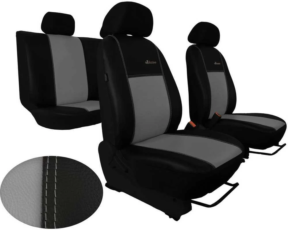ES Universalūs automobiliniai EXCLUSIVE sėdynių užvalkalai (eko oda, alcantara)