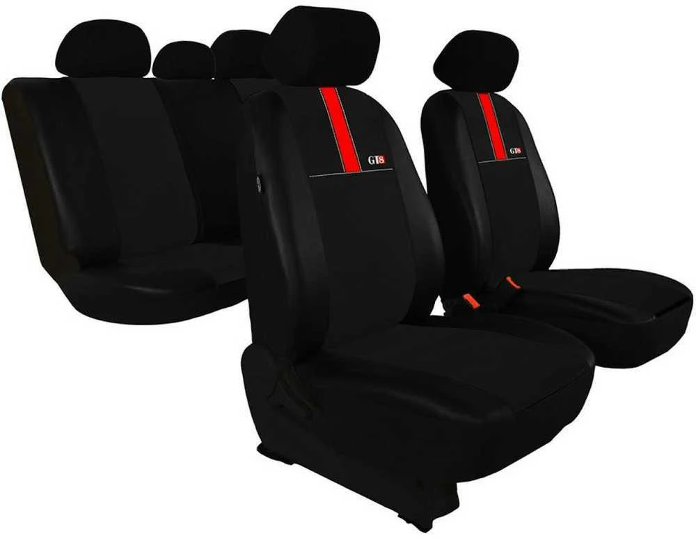 ES Universalūs automobiliniai GT8 sėdynių užvalkalai (eko oda, alcantara)