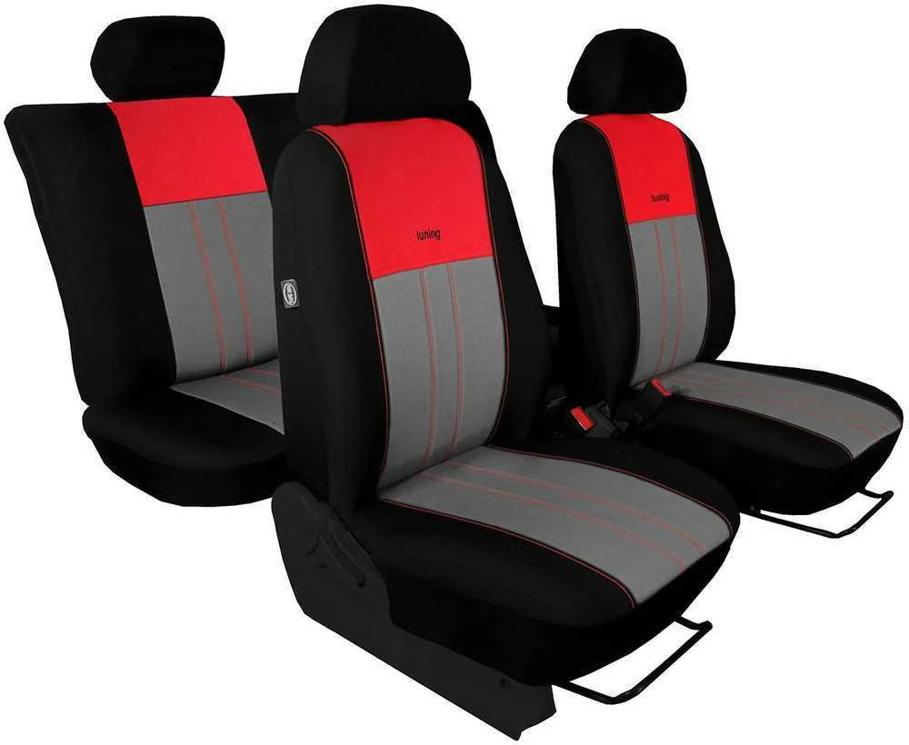 ES Universalūs automobiliniai TUNING DUE sėdynių užvalkalai (medžiaginiai)